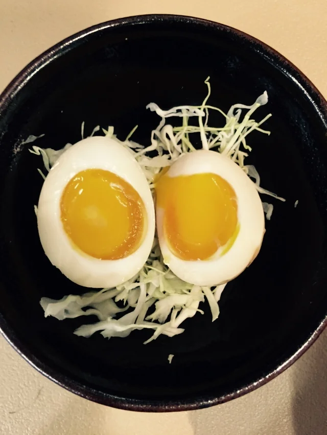 Seasoned soft-boiled egg, ajitama