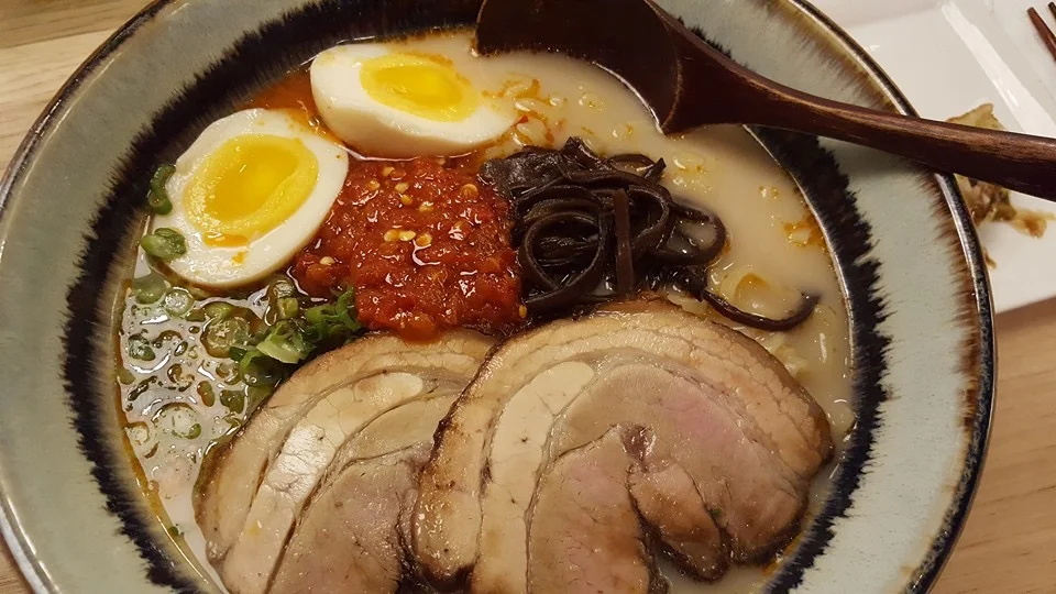 Tonkotsu ramen bowl